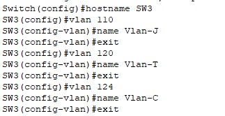Configuration des VLAN en ligne de commande